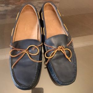 New Polo Ralph Lauren | Men’s | 11 | Blue Leather | Slip-on Loafers